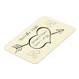 Ímã Caligrafia Sutil Salva A Data