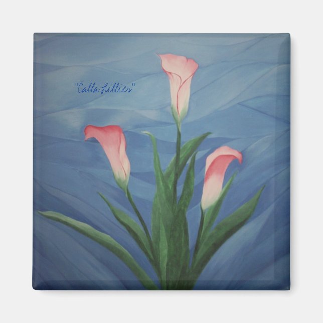 Imã "Calla Lillies" Magnet (Frente)