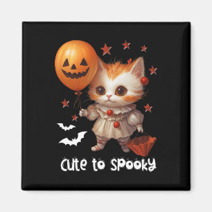 Imã Calma Gato Bonito Para Balão De Abóbora Do Hallowe