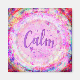 Imã "Calma" Inspirivity ONE WORD Magnet