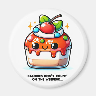 Imã Calorias não contam no fim de semana