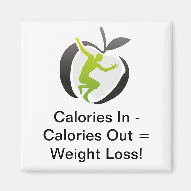 Imã Calorie Lembrete Magnet (Frente)