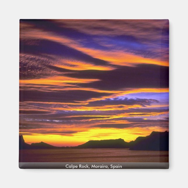Imã Calpe Rock, Moraira, Espanha (Frente)