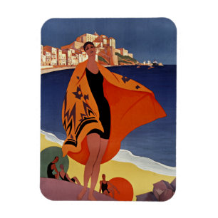 Ímã Calvi cidade na Alta-Córsega, França