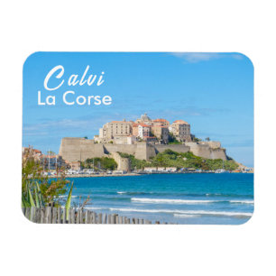 Ímã Calvi Citadel na Córsega França Souvenir