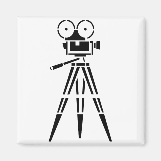 Imã Câmara de Filme Vintage (Frente)
