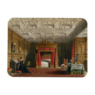 Ímã Câmara embutida, Sizergh, Westmoreland, 1849 (w/c