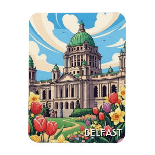 Ímã Câmara Municipal de Belfast Viagens pela Irlanda d