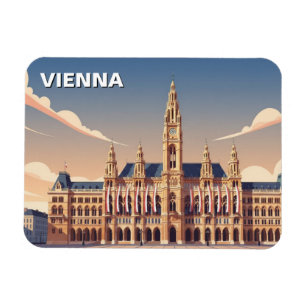 Ímã Câmara Municipal de Viena Áustria Viagem