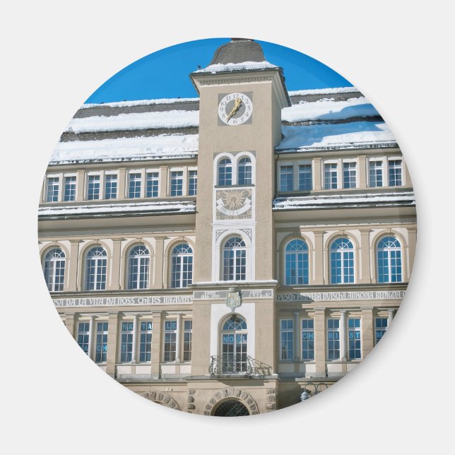 Imã Câmara Municipal em St Moritz, Suíça (Frente)
