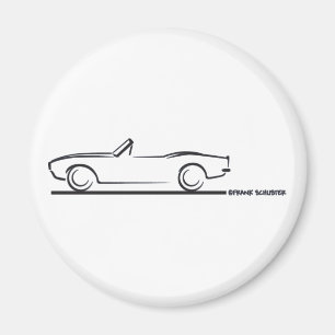 Imã Camaro Convertível BLK 1968