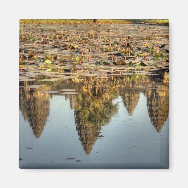 Imã Camboja, Angkor Wat. Reflexo do templo (Frente)