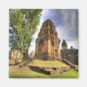 Imã Camboja, Angkor Wat. Vista do Templo de Bakong.