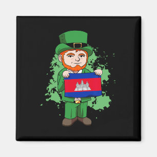 Imã Camboja: Orgulho das Ruas de Bandeira do Camboja