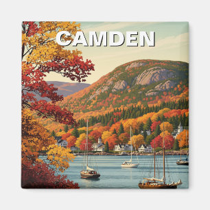 Imã Camden Maine Viagem