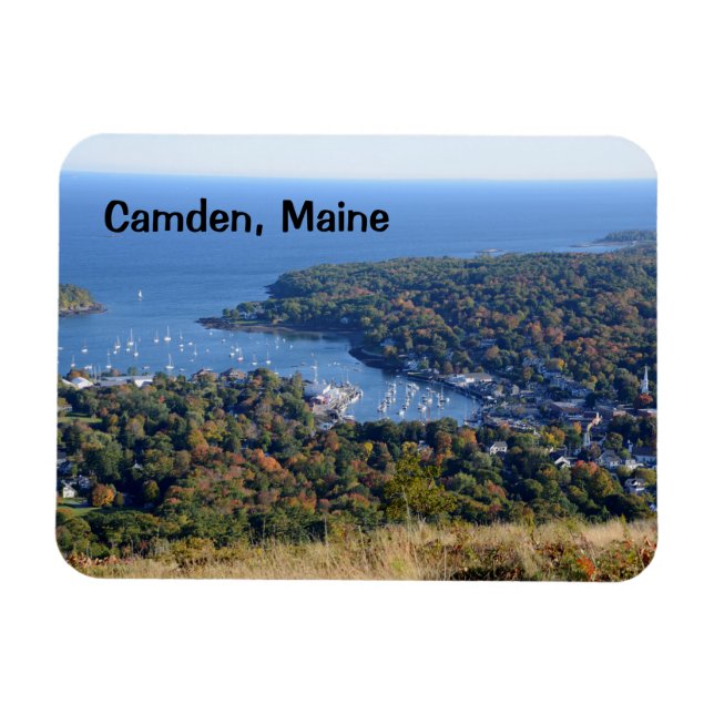 Ímã Camden, porto de Maine (Horizontal)
