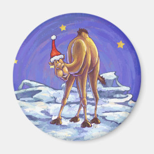 Imã Camel Christmas