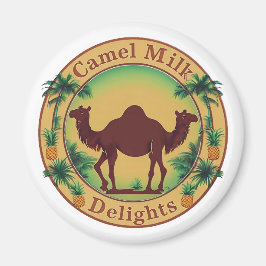 Imã Camel Milk Delights-Tropical Camel Palm Pineapple