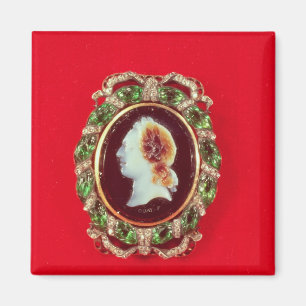 Imã Cameo de Louis XV de um bracelete vestido