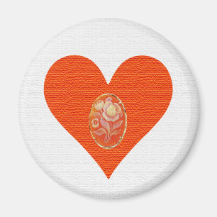 Imã Cameo Heart