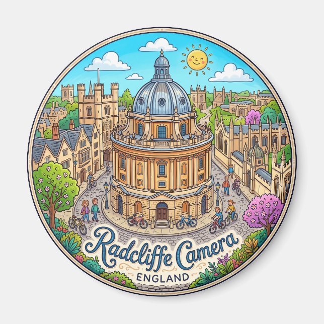 Imã Câmera Radcliffe Inglaterra (Frente)