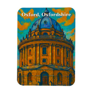 Ímã Câmera Radcliffe na pintura de Oxford Gouache