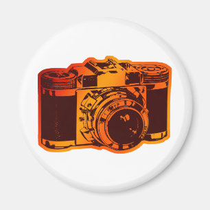 Imã câmera retro