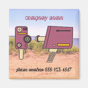 Imã Câmera retrorreflectora do número de telefone da e