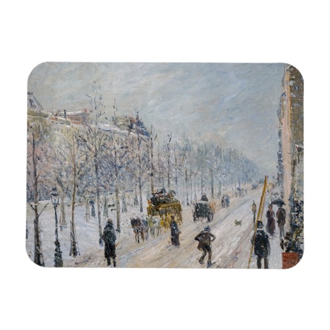 Ímã Camille Pissarro - Boulevares Exteriores, Efeito d (Horizontal)