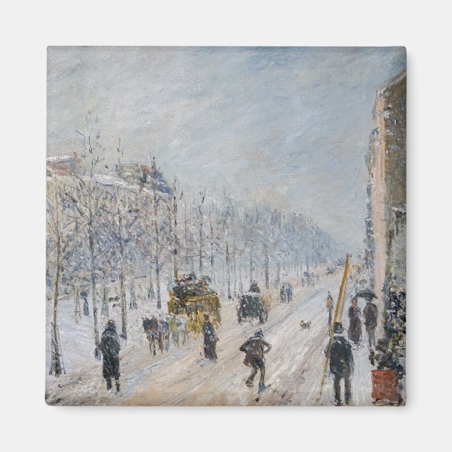 Imã Camille Pissarro - Boulevares Exteriores, Efeito d (Frente)