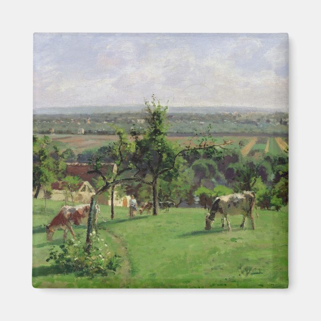 Imã Camille Pissarro | Encosta de Vesinet, Yvelines, (Frente)