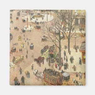Imã Camille Pissarro Lugar du Teatro Francais, 1898