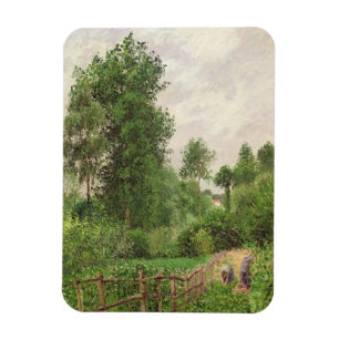 Ímã Camille Pissarro Paysage, gris dos temps um