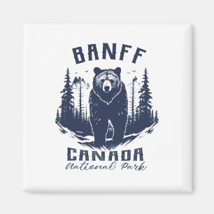 Imã Caminhada Souvenir Parque Nacional Banff Canadá Vi