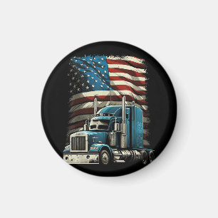 Imã Caminhante Bandeira Americana Para A Unidade De Ca