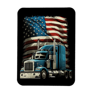 Ímã Caminhante Bandeira Americana Para A Unidade De Ca