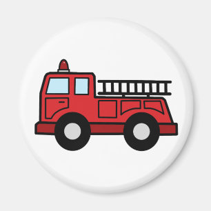 Imã Caminhão do veículo da emergência do Firetruck