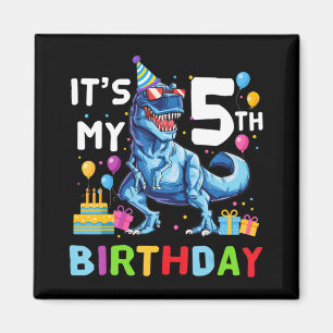 Imã Caminhão Monstro Infantil 5 Anos Menino 5º Anivers