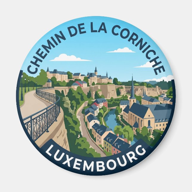 Imã Caminho da Corniche Luxemburgo (Frente)
