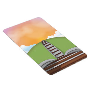 Ímã Caminho de ferro