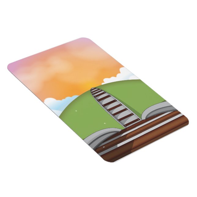 Ímã Caminho de ferro (Lado Direito)