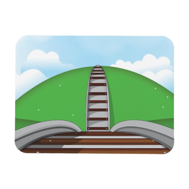 Ímã Caminho de ferro (Horizontal)