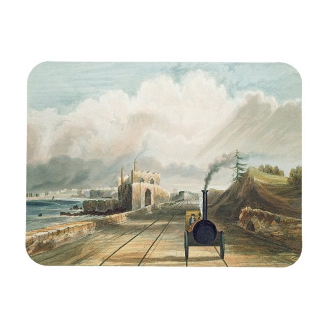 Ímã Caminho de ferro de Dublin e Kingstown: a partir d (Horizontal)