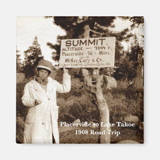 Imã Caminho de Placerville para o Lago Tahoe, 1908
