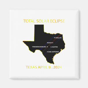Imã Caminho Do Eclipse Solar 2024 Interative Map Texas