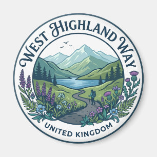 Imã Caminho do West Highland Reino Unido