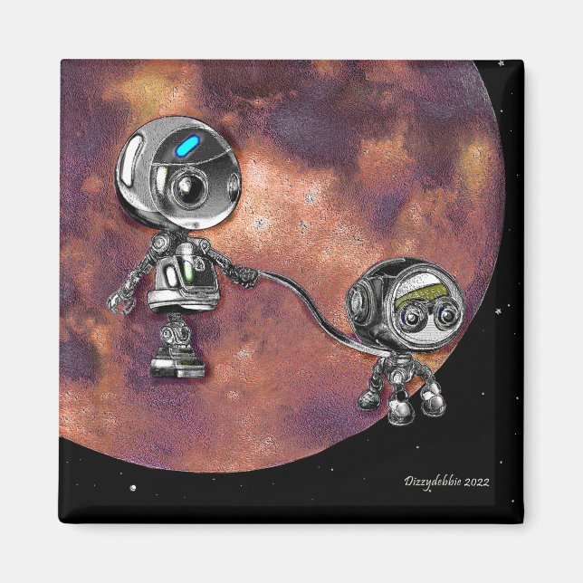 Imã Caminho espacial robô (Frente)