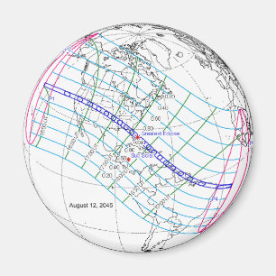 Imã Caminho Global do Eclipse Solar 2045