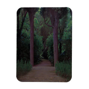 Ímã Caminho num Parque (por Santiago Rusiñol)