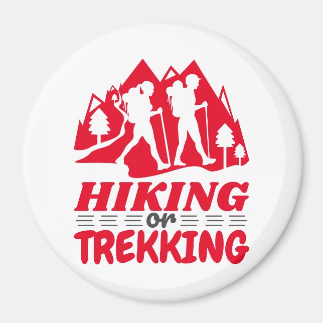 Imã Caminho ou Trekking (Frente)